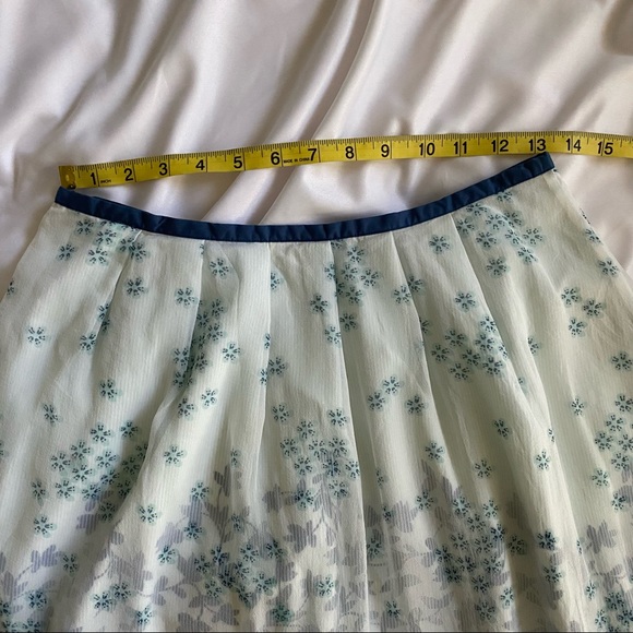 J Jill Floral Silk Skirt - Picture 5 of 8